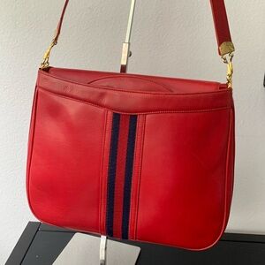 (59) GUCCI 70s Red Bag